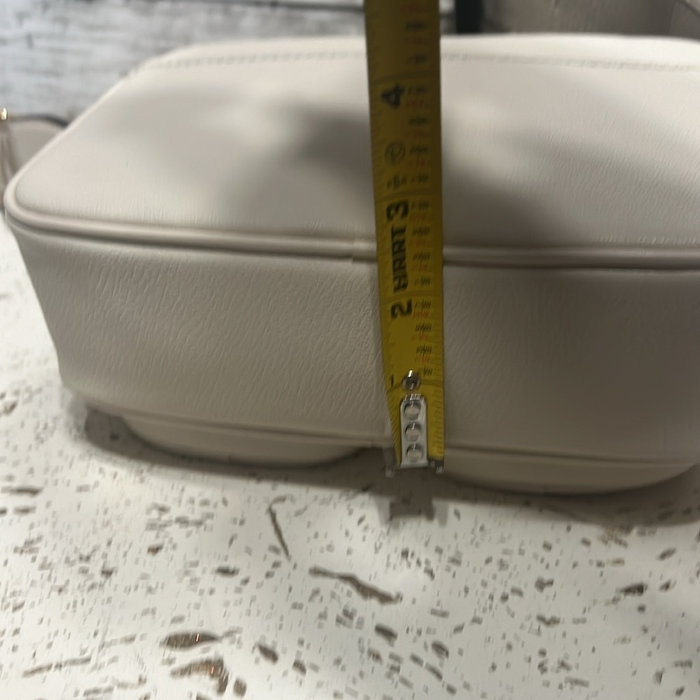 MICHAEL KORS JET SET MEDIUM CROSSBODY BAG PURSE LT CREAM - Picture 10 of 11